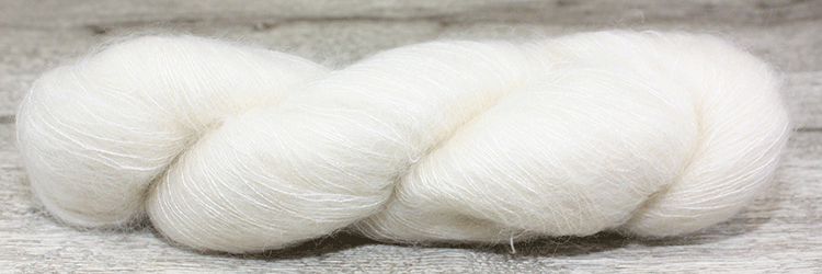 Durban Mohair/Silk Ecru 100gm skeins | Spun Out Fleece and Fibres